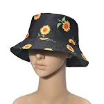 Printed Basin Sunshade Sunscreen Bucket Hat provides excellent sun protection, blocks harmful UV rays, lightweight, brea — photo 2