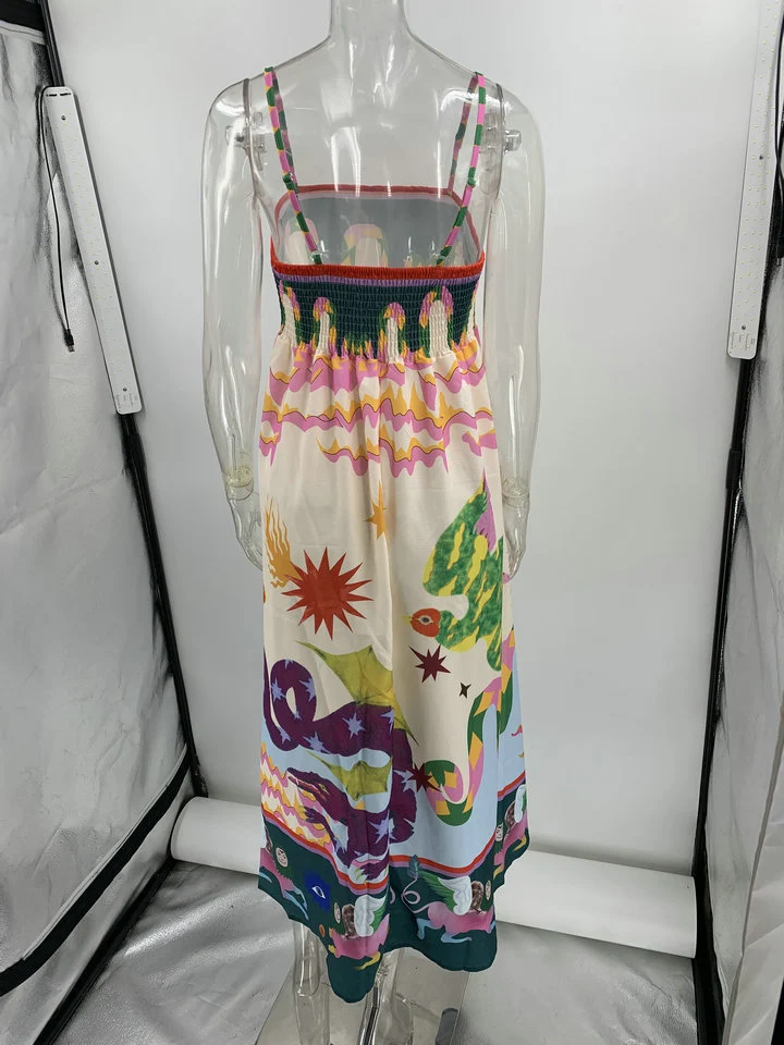 Title 8, Womens Fashion Printed Loose Casual Sleeveless...