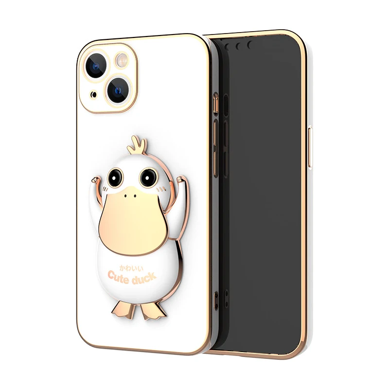 Title 1, Three-dimensional Cute Duck Mobile Phone Shell ...