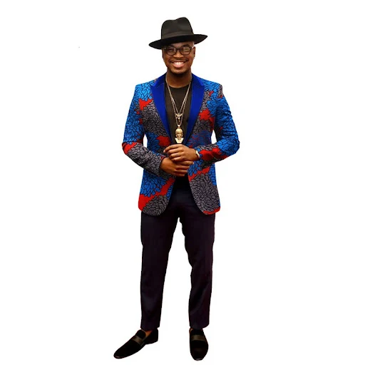 Title 6, Printed Mens Suit Jacket Autumn And Winter Wit...