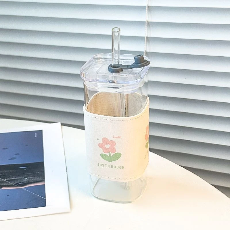 Title 4, Womens Household Portable Straw Water Cup Simp...