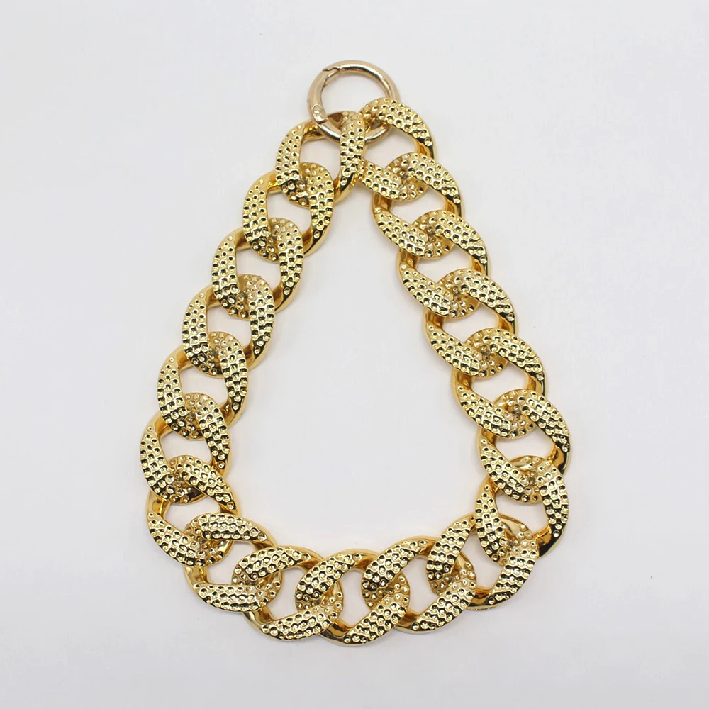 Title 10, ABS Gold Dog Chain For Small Large Dogs Lightwe...