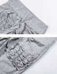 Calças esportivas femininas slim fit com pregas e efeito levanta bumbum, para um visual moderno e realçar suas curvas, conforto e estilo. — foto 5