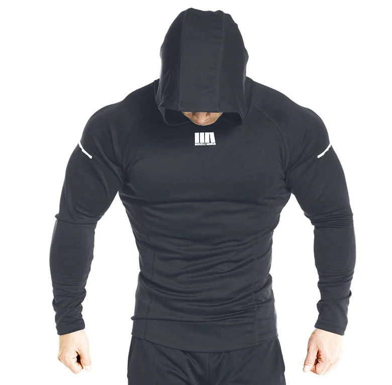 Title 5, Mens Quick Dry Slim Sports Hoodie