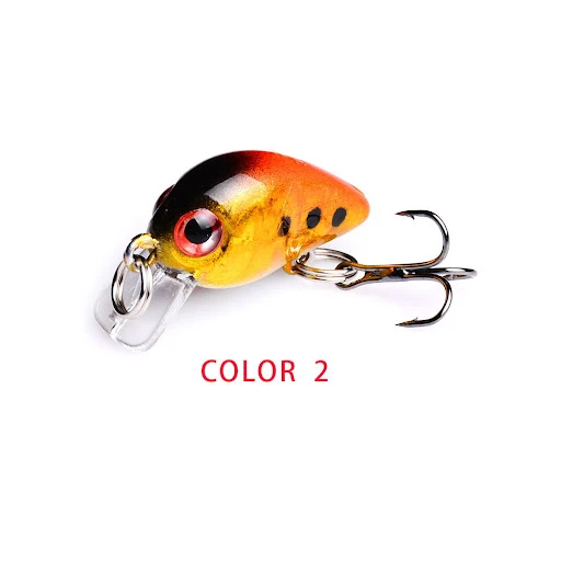 Title 4, 10-Color Lure Bait with Swing Action for Fishin...