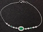Emerald bracelet