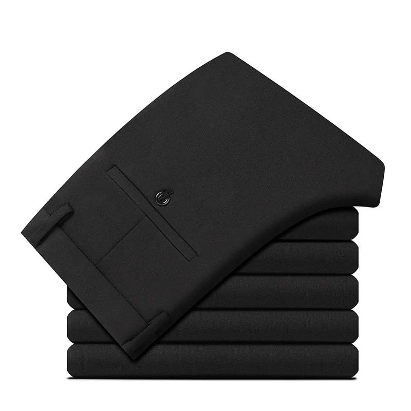 Pantalones rectos de cintura alta holgados casuales perfectos para un look cómodo y elegante. Disfruta de la libertad y estilo todo el día. — foto 2