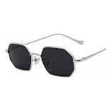 Silver black gray