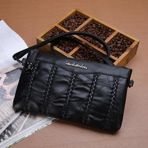 Title 5, Bolsa feminina transversal envelope de um ombro...