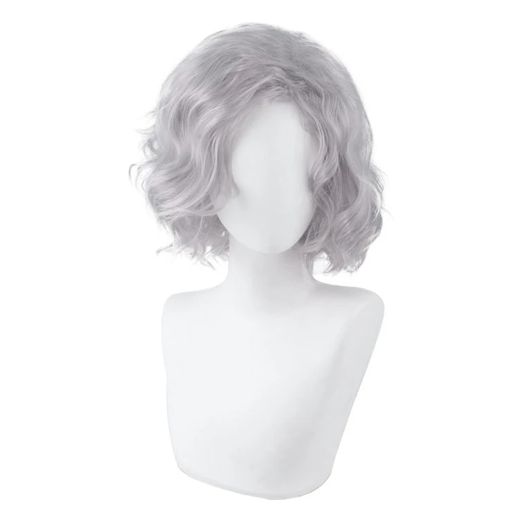 Peruca cosplay de moda feminina com touca, ideal para fantasias e eventos. Cobre a cabeça, proporcionando um visual completo e confortável. — foto 2