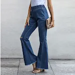 Damen Herbst Jeans im europäischen Stil mit Rissen Bequeme zerrissene Jeans für Damen Modische Hose für einen lässigen, stilvollen Look — foto 1