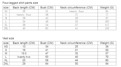 Title 1, New Style Pet Shirt Trousers Suit Four Legged C...
