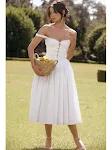 Women's Fashion Lace Sling French Dress — photo 9