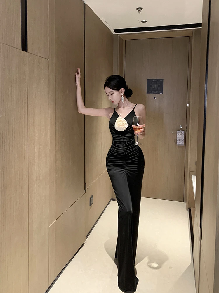 Title 13, V-neck Pleating Design Sense Spring And Autumn ...