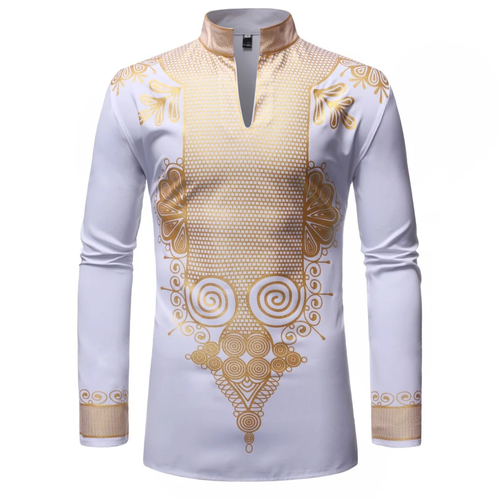 Men's Autumn Stand-Up Collar Pullover Shirt, Comfortable and Stylish, Perfect for Everyday Wear and Casual Occasions. — photo 4