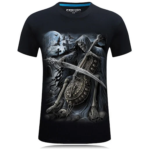 Title 5, Heren met korte mouwen 3D T-shirts