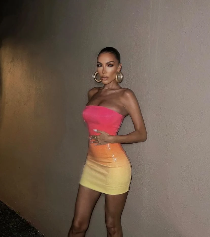 Birthday Party Off-shoulder Tube Top Dress Short — photo 5