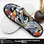 Disposable Slippers Cotton Print Toiletries Perfect for Hotels and Travel Comfortable and Practical for Guests and Visit — photo 24