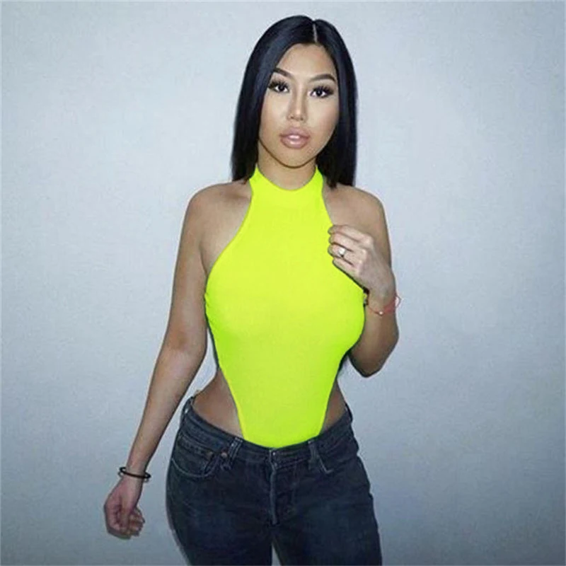 Title 7, Womens sleeveless round neck backless sexy bod...