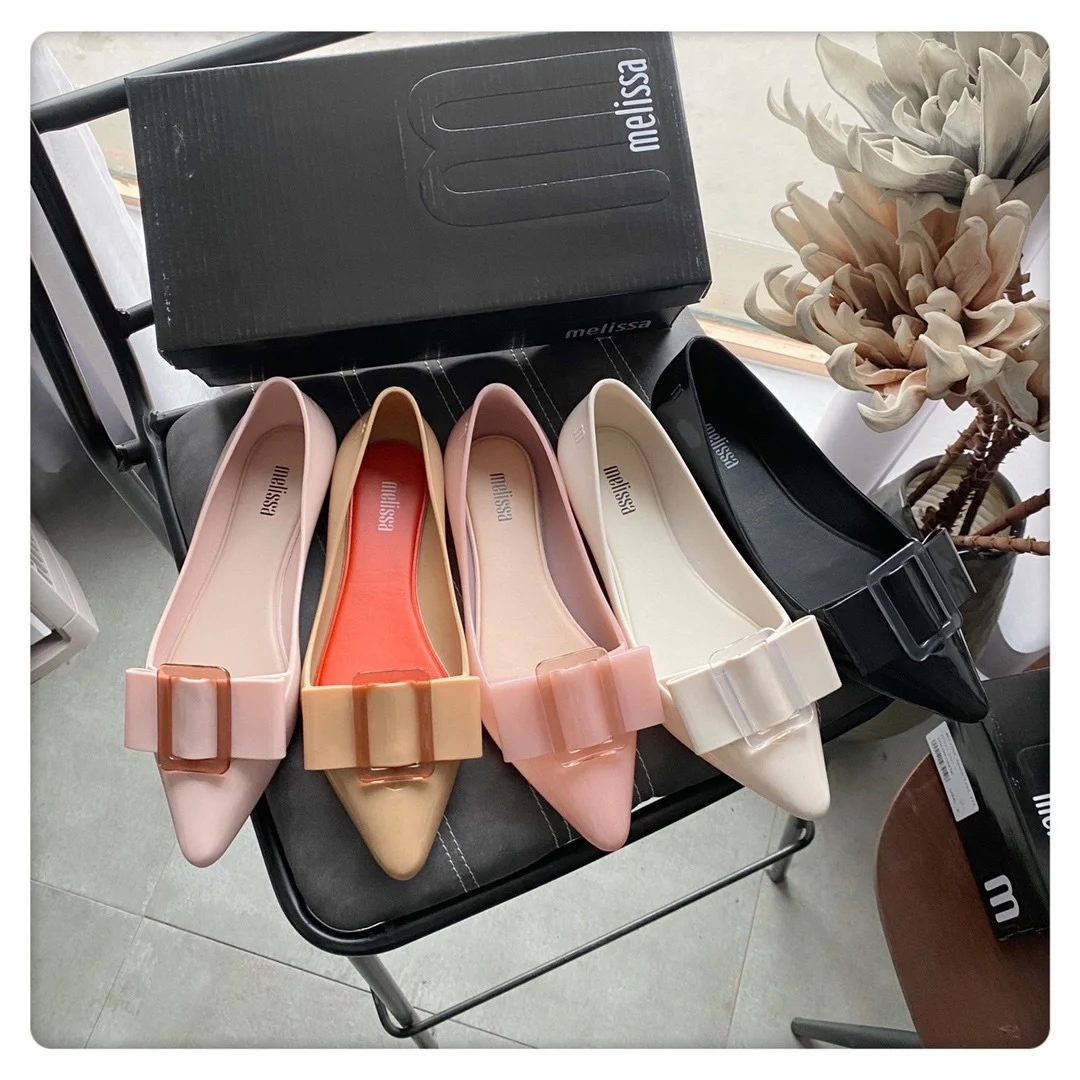 Title 5, Ladies Simple Pointed Square Knot Shoes offer ...