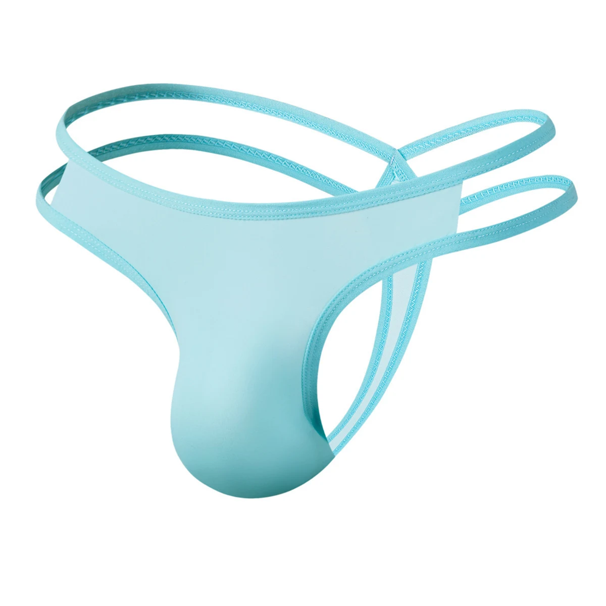 Perizoma da uomo ultra sottile a vita bassa in seta, per comfort discreto e una sensazione leggera, perfetto da indossare sotto gli abiti, sensuale. — foto 5