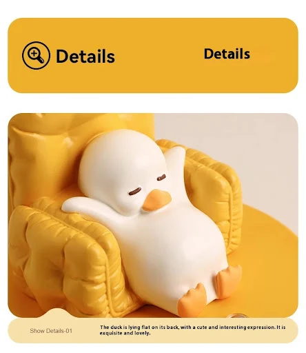 Title 10, Cute Yellow Duck Plastic Night Light for Kids. ...