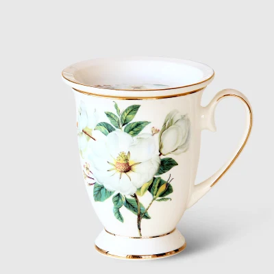 Title 1, European Style Ceramic Mug Large Capacity Bone ...