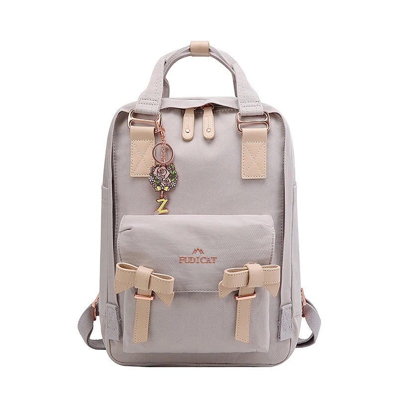 Solid Color Mommy Student Schoolbag Backpack, Great for Books & Supplies, Comfortable & Functional for Everyday Use, Per — photo 19