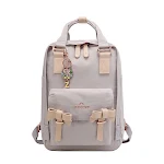 Solid Color Mommy Student Schoolbag Backpack, Great for Books & Supplies, Comfortable & Functional for Everyday Use, Per — photo 19