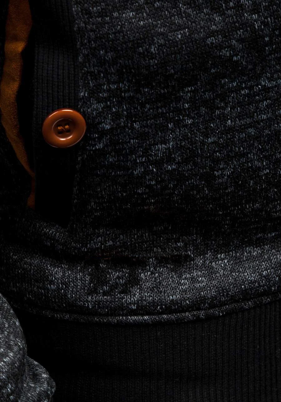 Title 11, Mens Fleece Cardigan Crew Neck Sweatshirt Jack...
