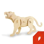 Puzzle in legno tridimensionali educativi per bambini a tema Netflix. Giocattoli per imparare e giocare, sviluppando abilità. — foto 31