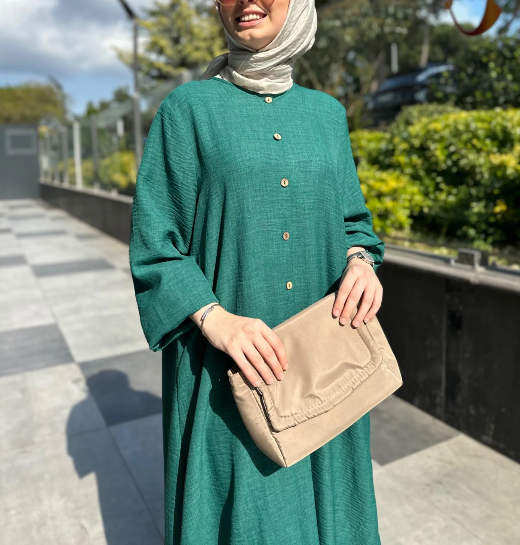 Title 12, Muslim Plus Size Season Loose Temperament Commu...