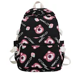 Mochila fofa com estampa para estudantes do ensino médio, perfeita para notebook, livros e uso diário. — foto 3