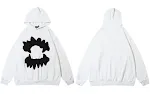 Moletom feminino casual com estampa, solto, manga longa. Conforto e estilo em uma peça para looks despojados e modernos. — foto 1