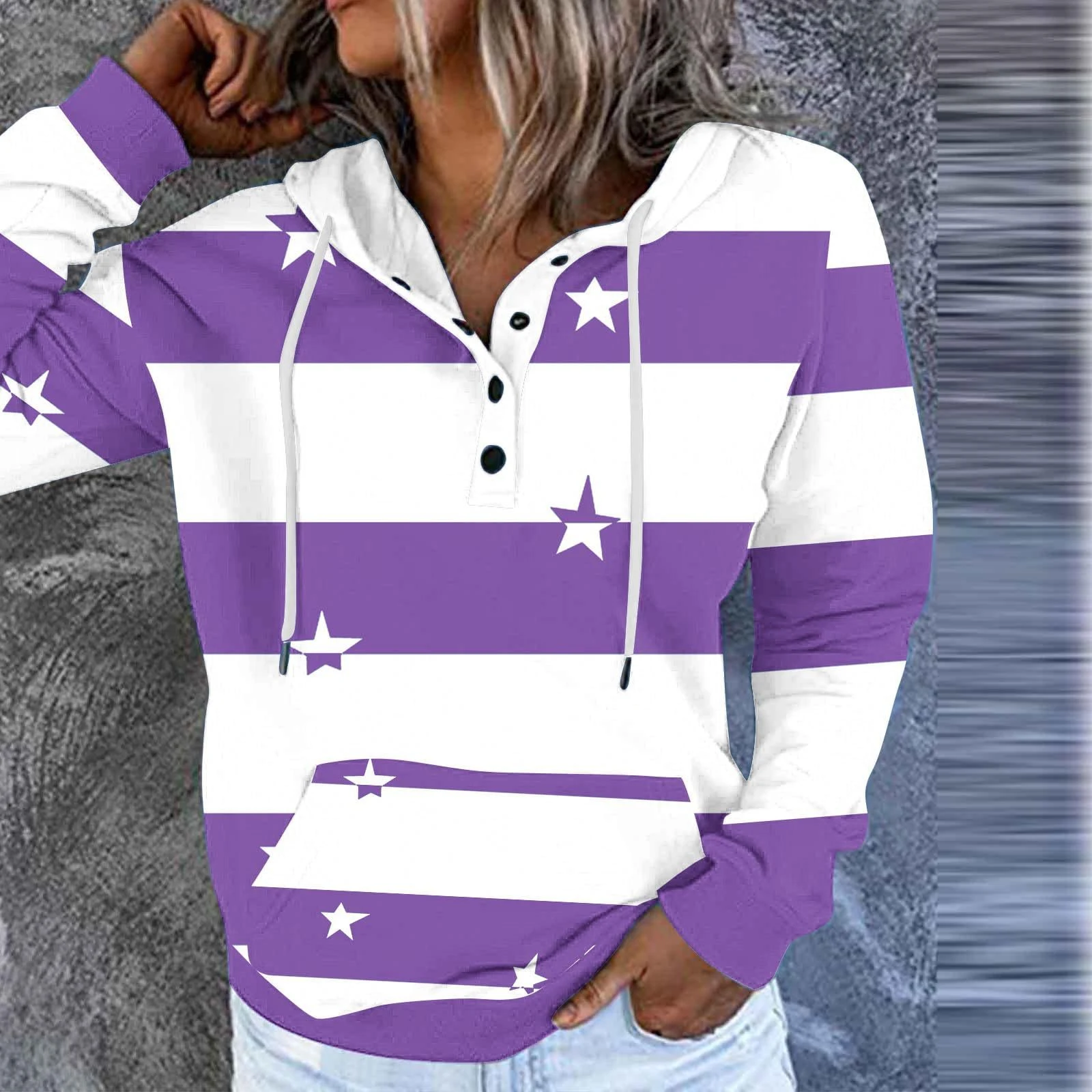 Maglioni a maniche lunghe con bottoni autunnali Abbigliamento da donna Moda — foto 1