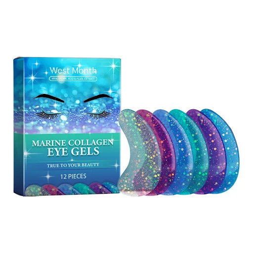 Title 1, Patch de gel para os olhos reduz linhas finas. ...