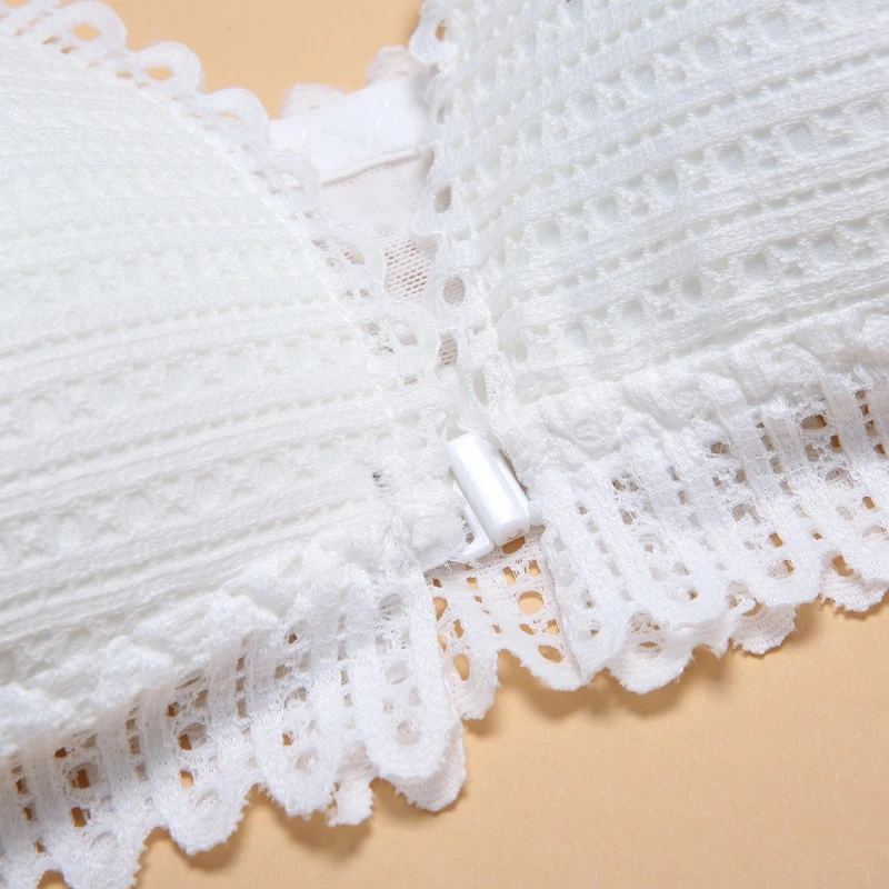 Title 9, Gathering bra with thin cup and backless design...