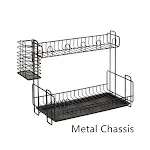 Black Metal Chassis