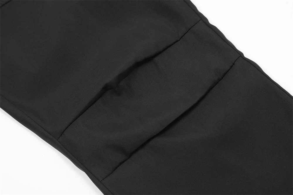 Men's Fashion Personality Zipper Functional Overalls Versatile Comfortable Workwear Perfect for Everyday Activities Styl — photo 10
