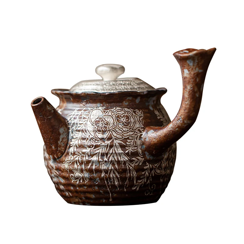 Large Capacity Stoneware Kung Fu Tea Teapot, perfect for home use. Enjoy authentic tea brewing with this stylish and fun — photo 1