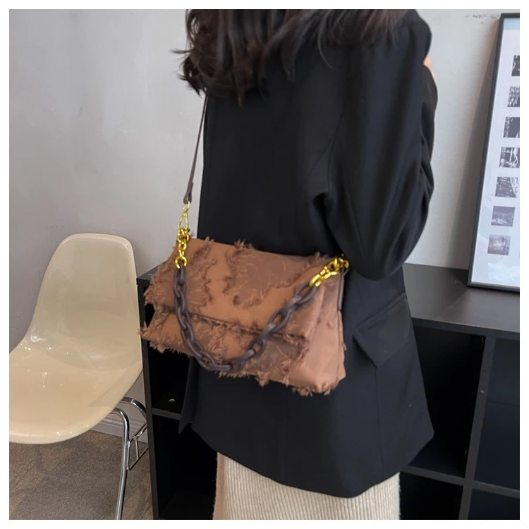 Title 8, Popular New Womens Messenger Bag with Chain. S...