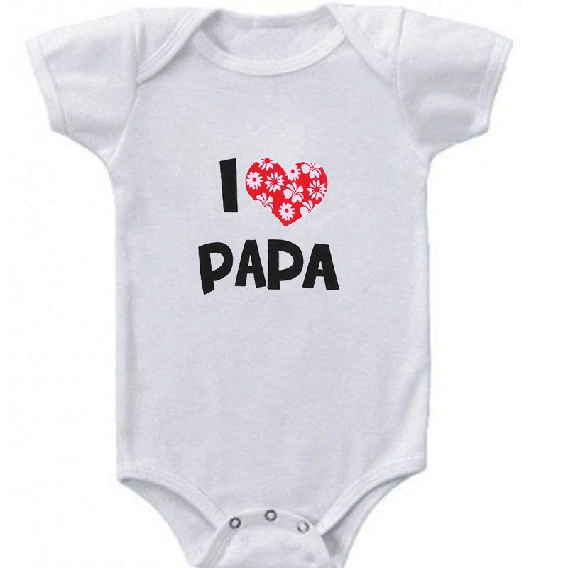 DERMSPE Engraçado Macacão Bebê Super Mamãe Papai Estampado, Body Unissex Manga Curta Gola O, Roupa Infantil Macia 0-24 Meses — foto 11