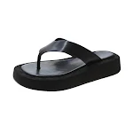 Zapatillas de plataforma cómodas y casuales para mujer Aumenta tu altura con estas sandalias suaves y perfectas para uso diario — foto 1