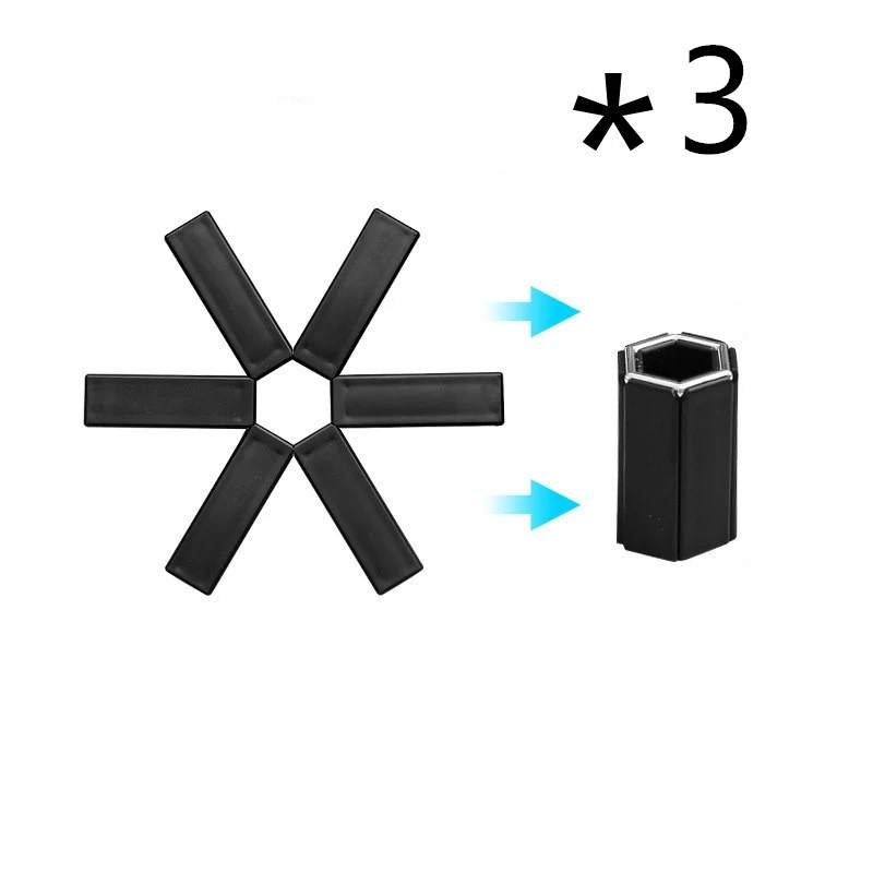 Foldable Pan Mat, Sturdy, Heat Resistant ABS, Heat-insulated, Anti-slip, Anti-scald Pot Placemat for Kitchen Insulation. — photo 5