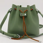 Hand-stitched Leather Bucket Bag. Experience timeless style and everyday practicality. Spacious and durable for all your — photo 1