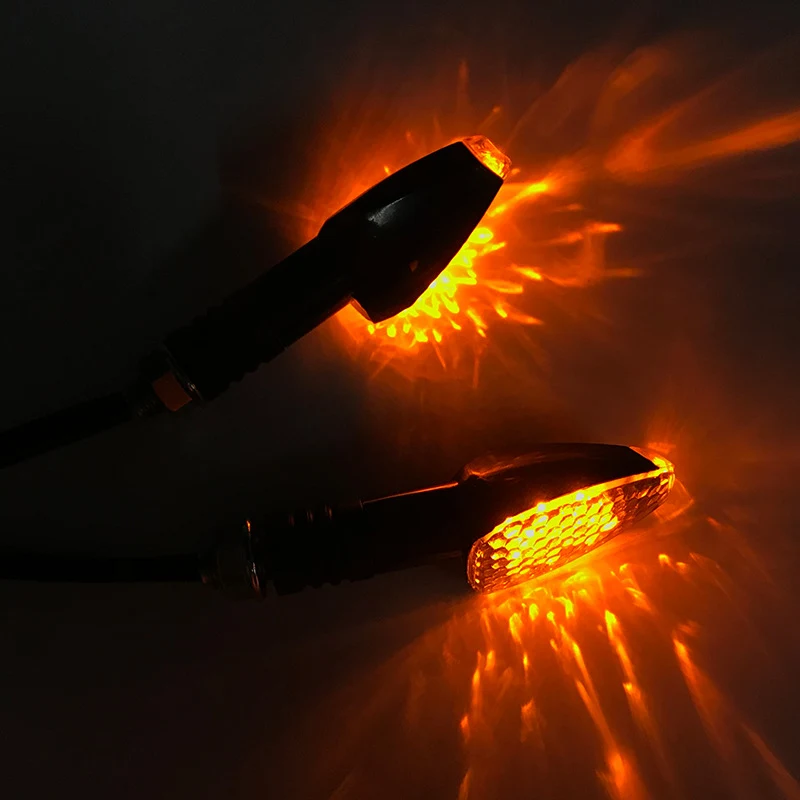 Title 4, Motorcycle Turn Signal Assembly Modified LED Li...