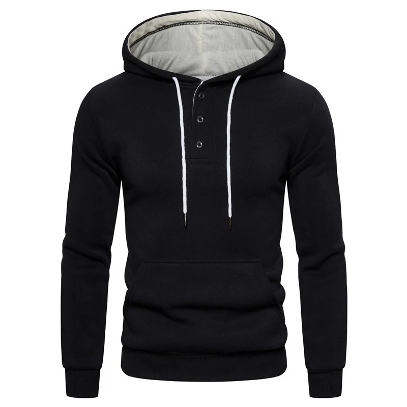 New Autumn Winter Cotton Hoodied Mens Sweatshirts. Comfortable and warm everyday wear. Perfect for casual and stylish lo — photo 10