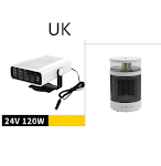 Universal Car Defrost Heater Window Mist Remover 12V24V Heating and Cooling Accessories Fan. Quick and effective removal — photo 14