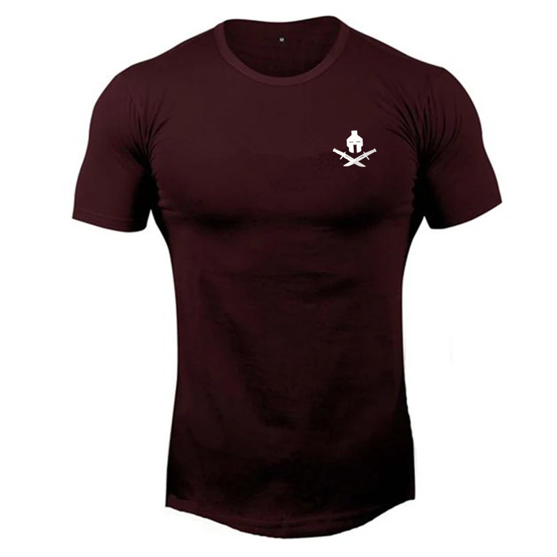 Summer New Fashion Running Fitness Sports T Shirt. Short sleeve, breathable and comfortable, perfect for workouts and ou — photo 1