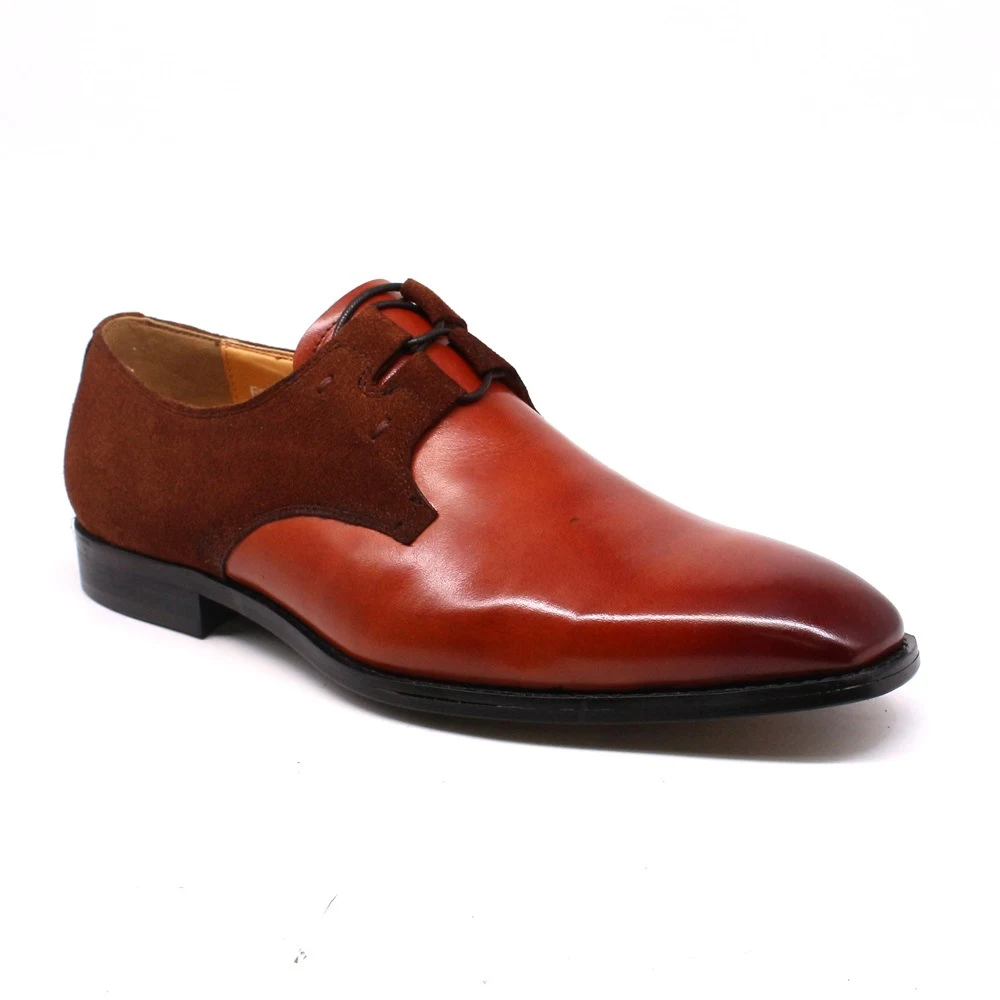 Title 16, British Style Carved Leather Shoes Business Sui...